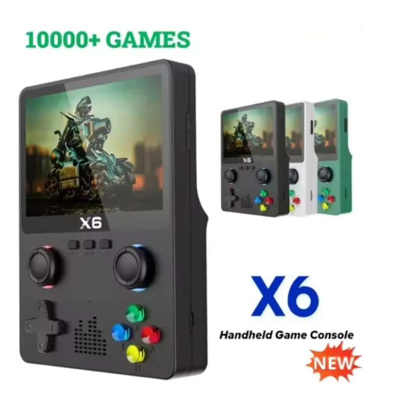 Gaming Console X6 X6 64 Gb - Handheld Gaming Consoles X6 Retro Game