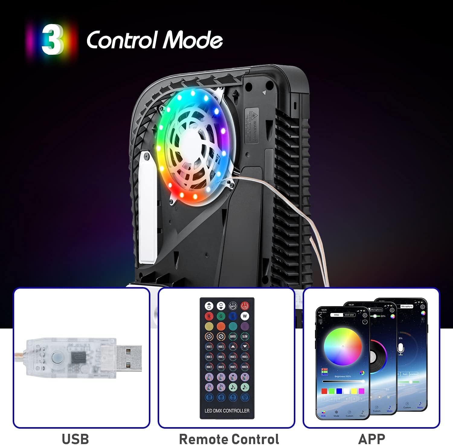 Gaming Console Sony - RGB LED Light Strip For PS5