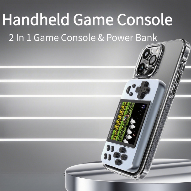 New L9 Handheld Game Console M - Gaming Console Power Bank ulasan dan harga