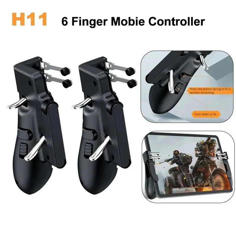 H11 Mobile Controller PUBG Aim - Gaming Console Ipad ulasan dan harga