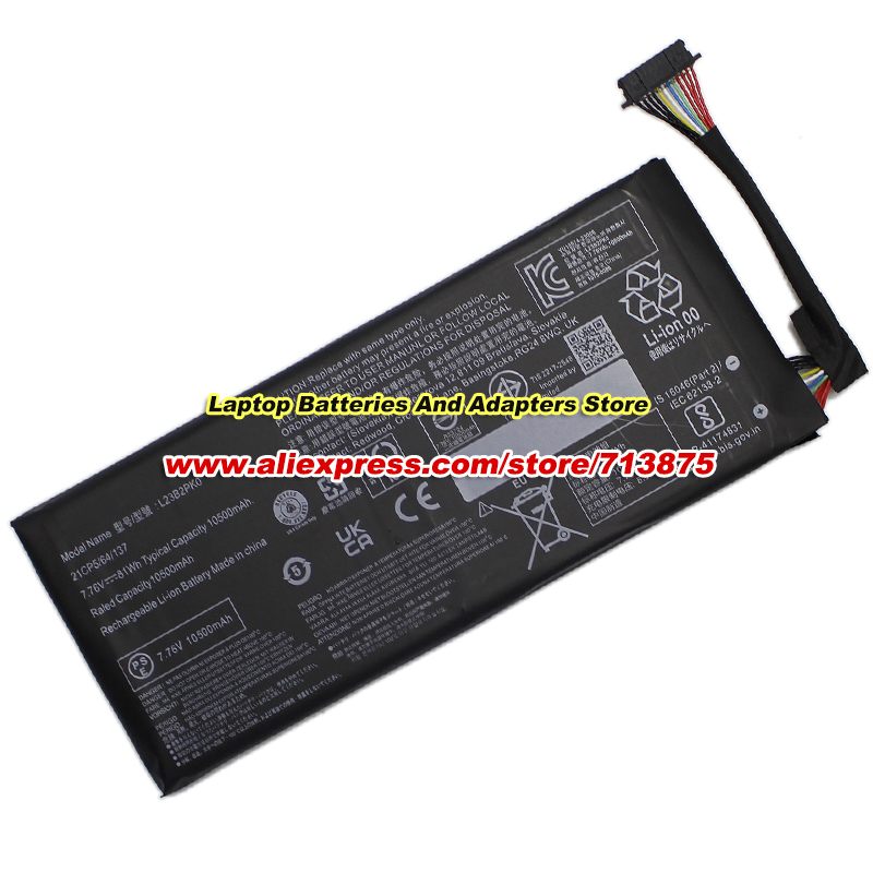 81Wh L23B2PK0 Battery 7.76V 10 - Gaming Console Lenovo ulasan dan harga