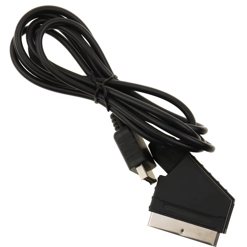 2pcs/lot 6Ft RGB SCART Wire Ca - Gaming Console For Tv Xbox ulasan dan harga