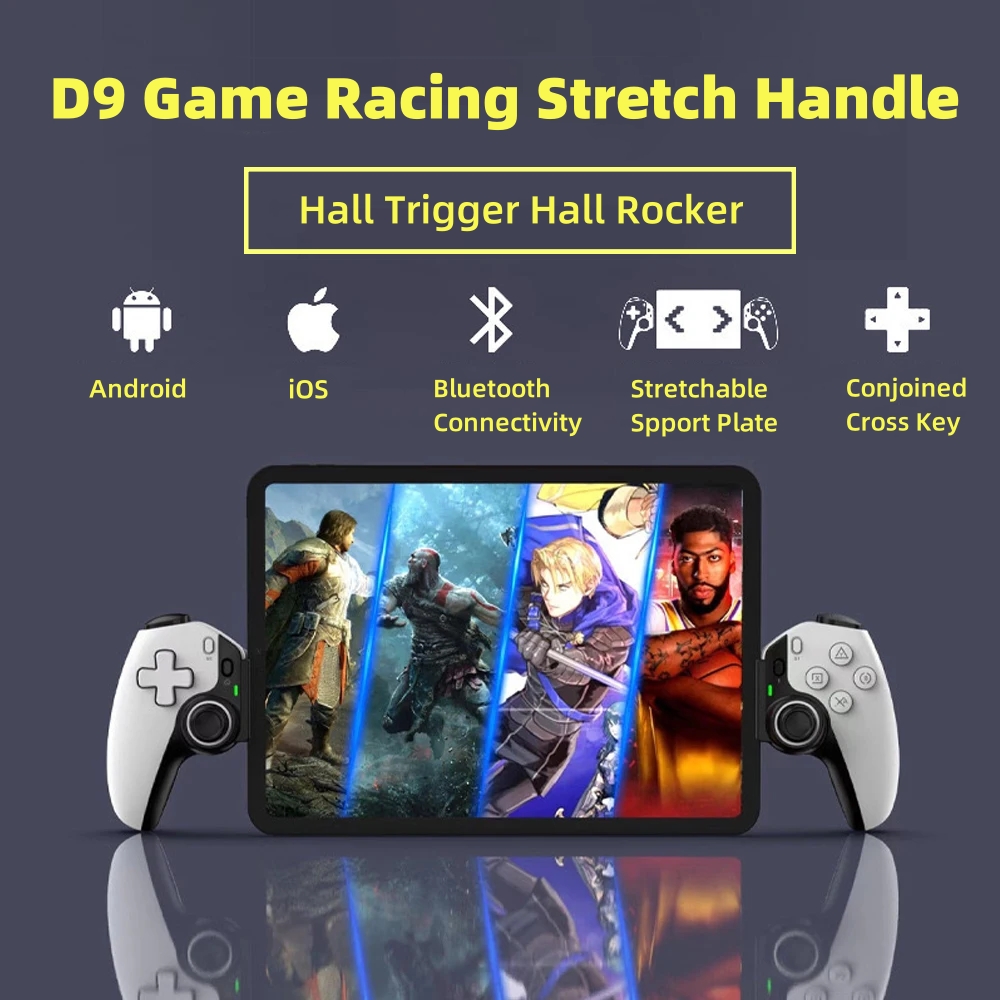 D9 Tablet Controller Wireless  - Gaming Console Ipad ulasan dan harga