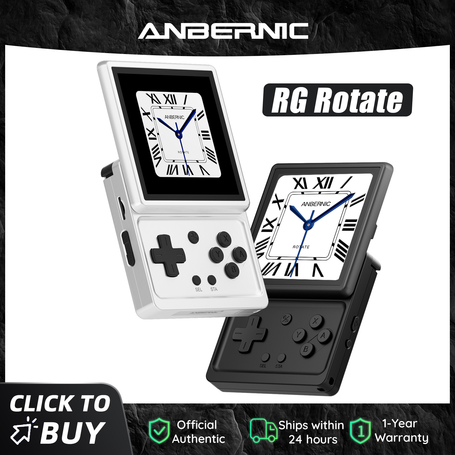 Anbernic RG Rotate Retro Handh - Gaming Console 5 Year Old ulasan dan harga