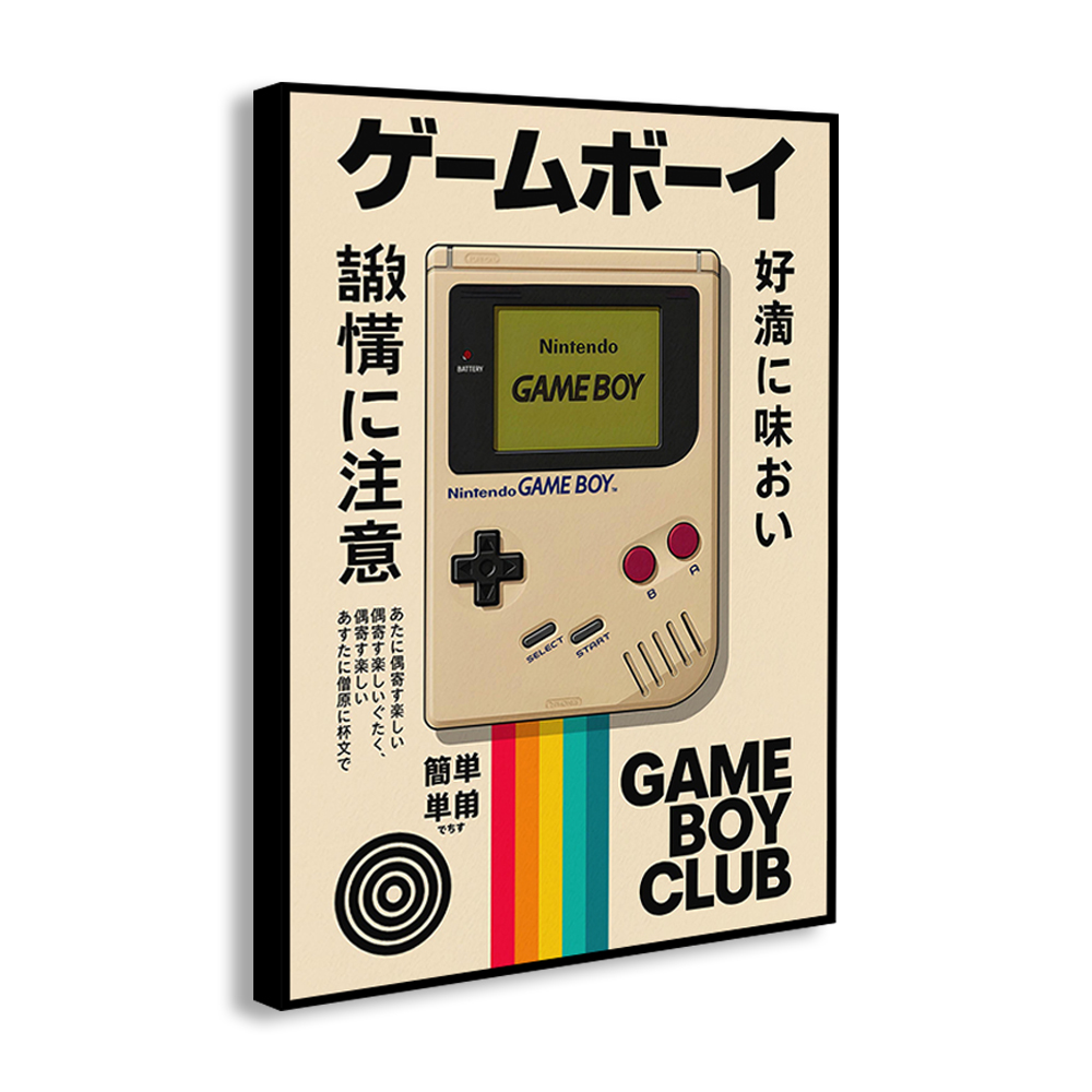 Vintage Gaming Console Canvas  - Gaming Console Room ulasan dan harga