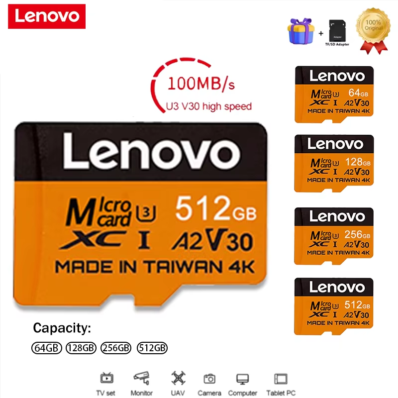 Lenovo Secure 512GB SD Cards M - Gaming Console Lenovo ulasan dan harga
