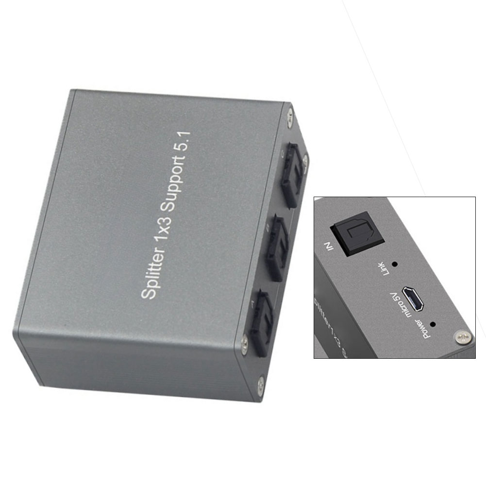 1PCS Digital Audio Splitter 1x - Gaming Console For Tv Xbox ulasan dan harga