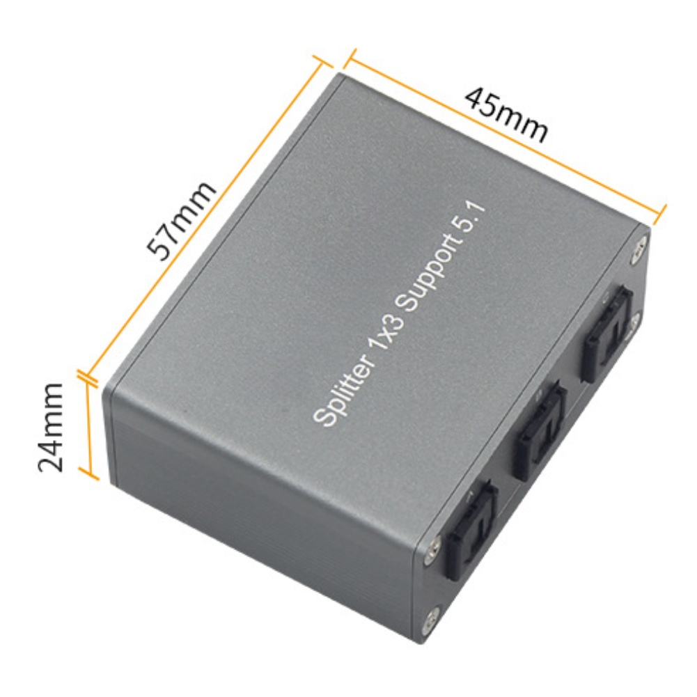 1PCS Digital Audio Splitter 1x - Gaming Console For Tv Xbox ulasan dan harga