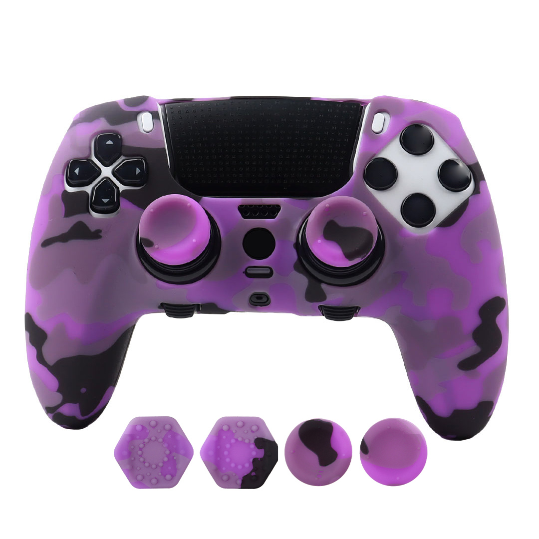 Camouflage Anti-Slip Silicone  - Sony Controller Dualsense Edge ulasan dan harga
