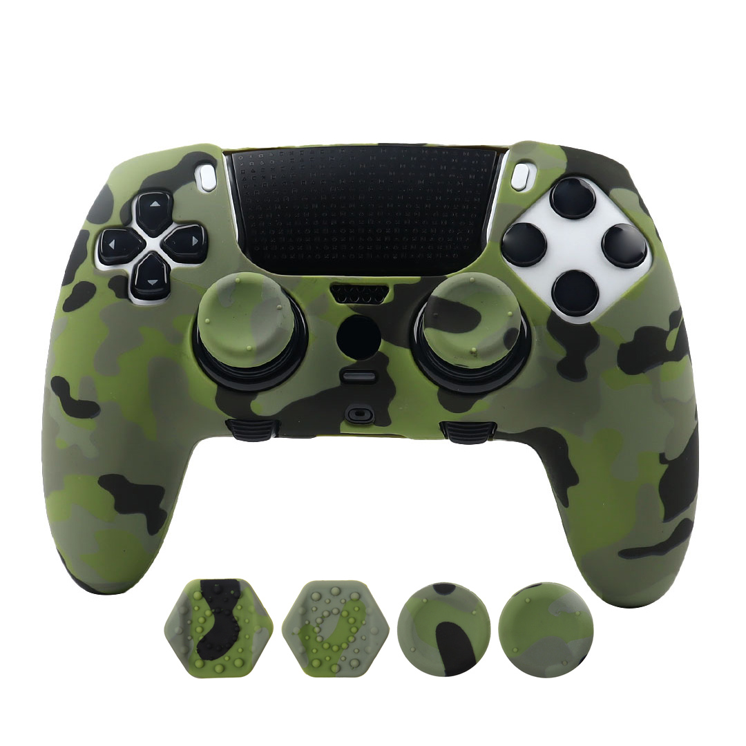 Camouflage Anti-Slip Silicone  - Sony Controller Dualsense Edge ulasan dan harga