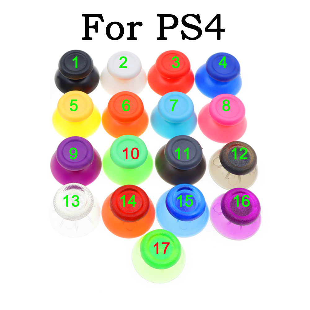 10pcs For PS4 Pro Slim Control - Thumb Grip Joystick ulasan dan harga