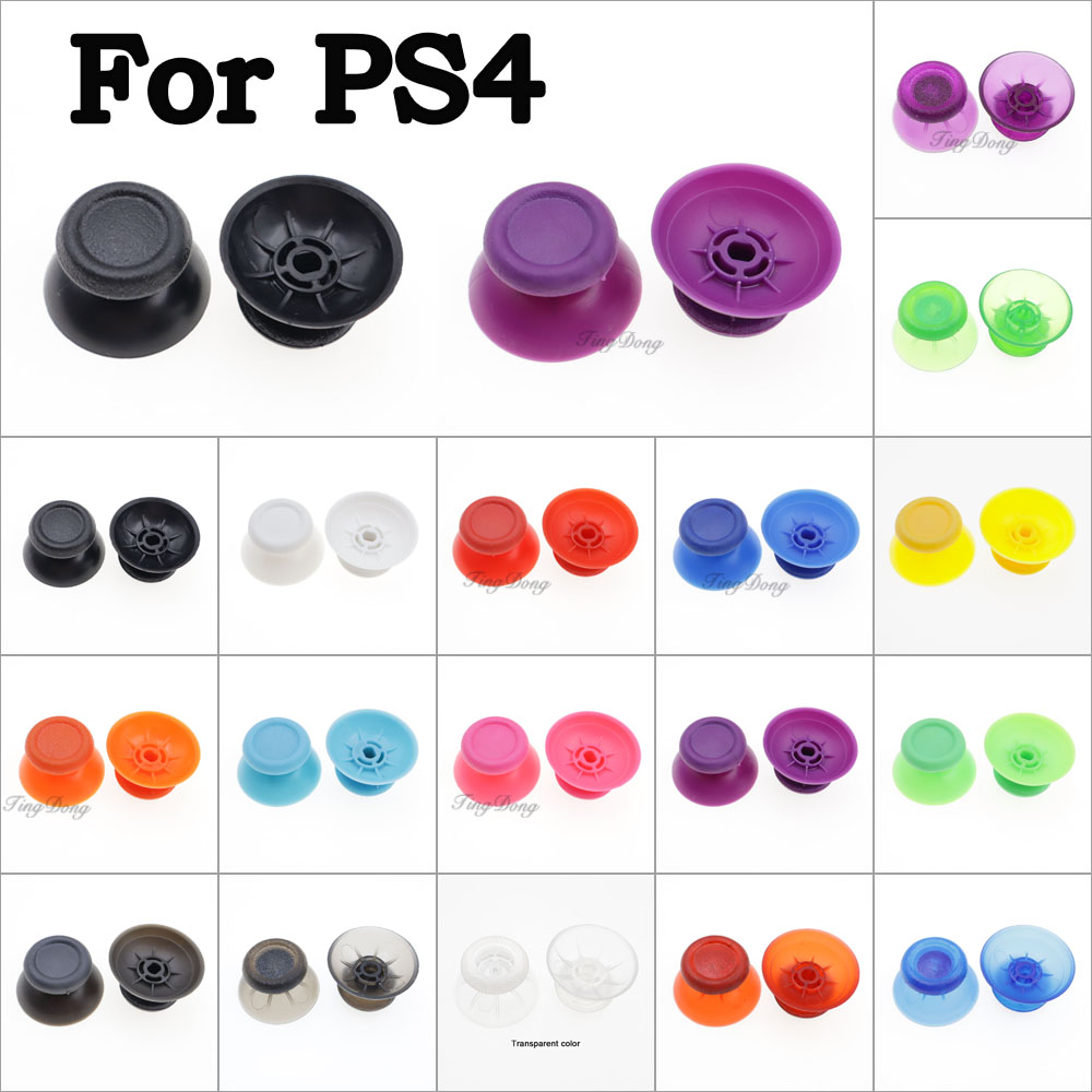 10pcs For PS4 Pro Slim Control - Thumb Grip Joystick ulasan dan harga