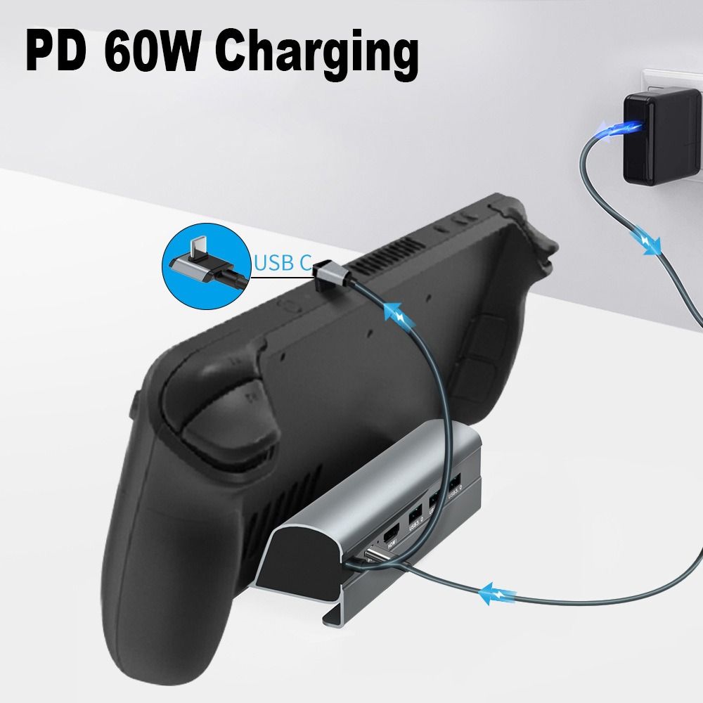 4K 60Hz Handheld Console Stand - Gaming Console Steam Deck ulasan dan harga