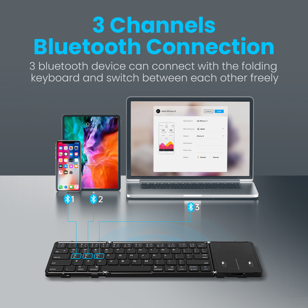 BOW Korea/Russia Wireless Fold - Gaming Console Ipad ulasan dan harga