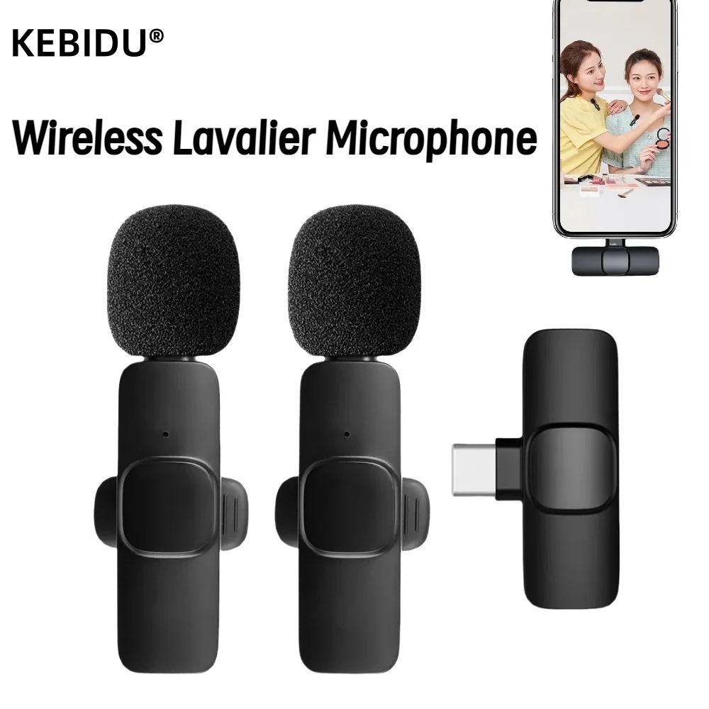 2.4G Wireless Lavalier Microph - Gaming Console Ipad ulasan dan harga