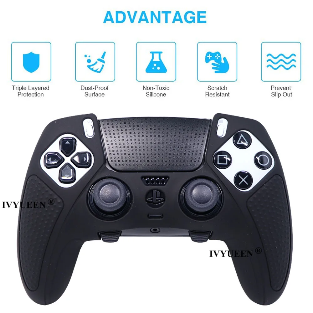 IVYUEEN Soft Rubber Silicone C - Sony Controller Dualsense Edge ulasan dan harga