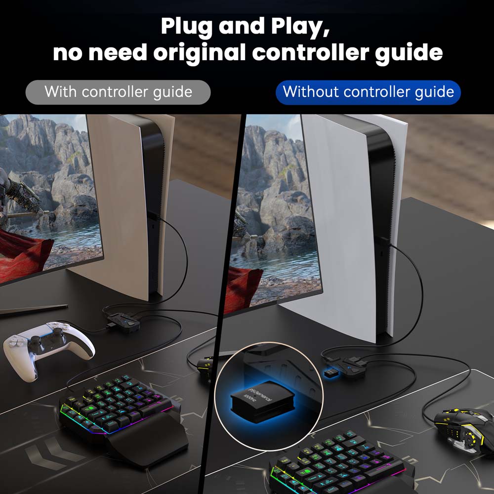 for PS5 Gaming Keyboard Mouse  - Gaming Console Buttons ulasan dan harga