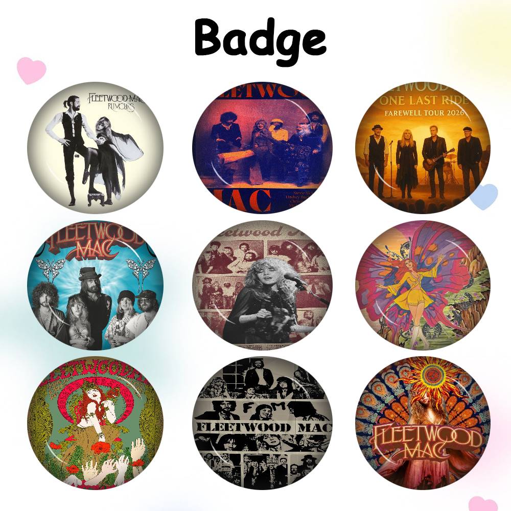 70s Rock Band Fleetwood Mac Mu - Gaming Console Buttons ulasan dan harga