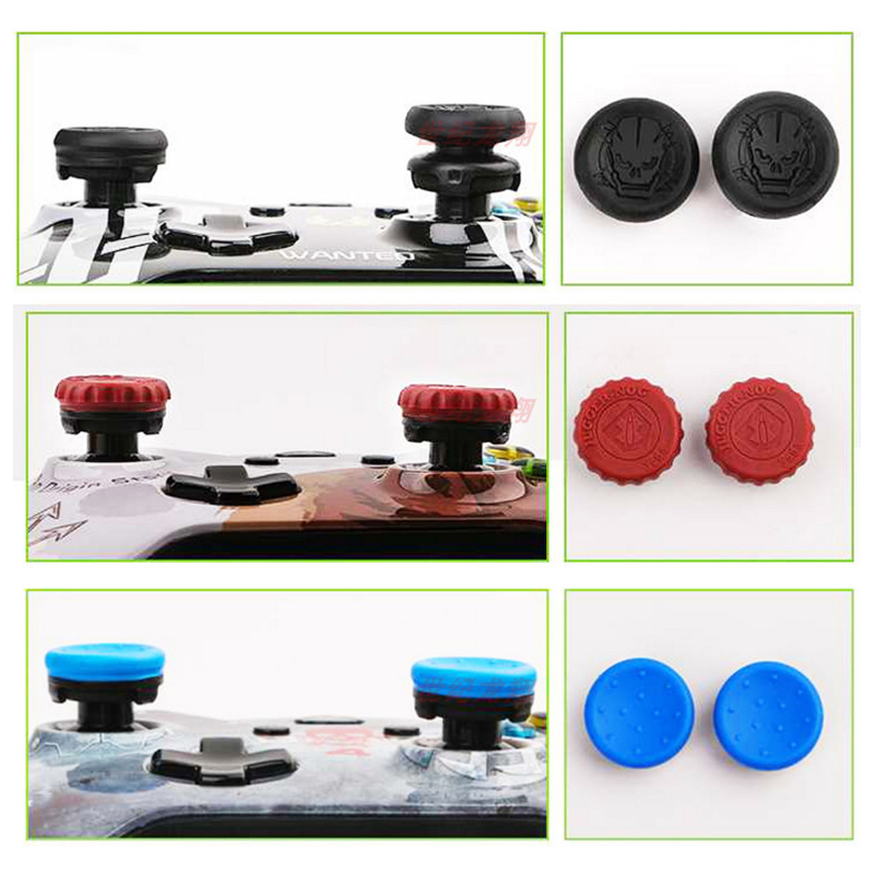 2pcs Video Games Silicone Cont - Thumb Grip Joystick ulasan dan harga
