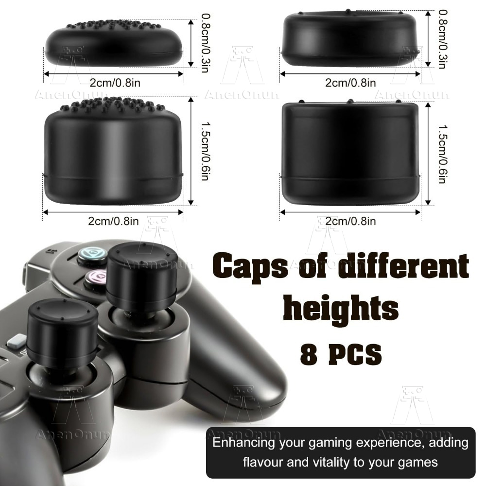 8PCS Thumb Grip Caps Controlle - Thumb Grip Joystick ulasan dan harga