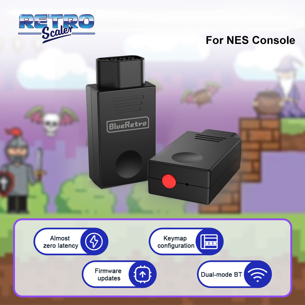 RetroScaler Blueretro Wireless - Gaming Console Best ulasan dan harga