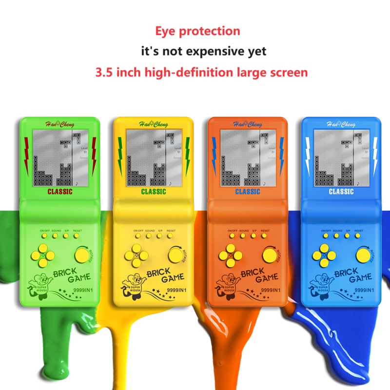 Russian Blocks Game Portable H - Gaming Console 5 Year Old ulasan dan harga