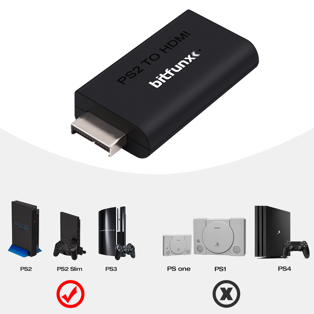 BitFunx PS2 YPBPR To HDMI™ Con - Gaming Console Sony ulasan dan harga