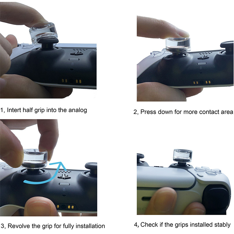 2PCS For PS5 PS4 Xbox One S Xb - Thumb Grip Joystick ulasan dan harga