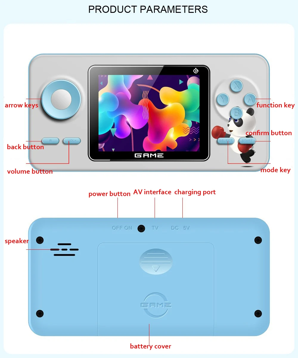 New S5 Mini Retro Video Gaming - Gaming Console 5 Year Old ulasan dan harga