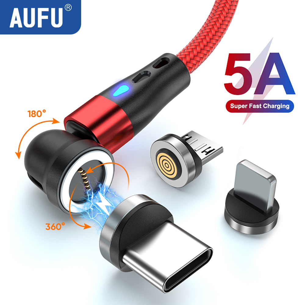 AUFU 7Pin 5A Magnetic Type C C - Gaming Console Ipad ulasan dan harga